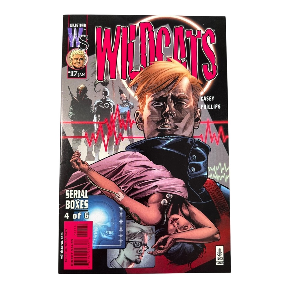 Wildcats Comic Book Wildstorm‎ Serial Boxes #17 Jan 2000s Collectible